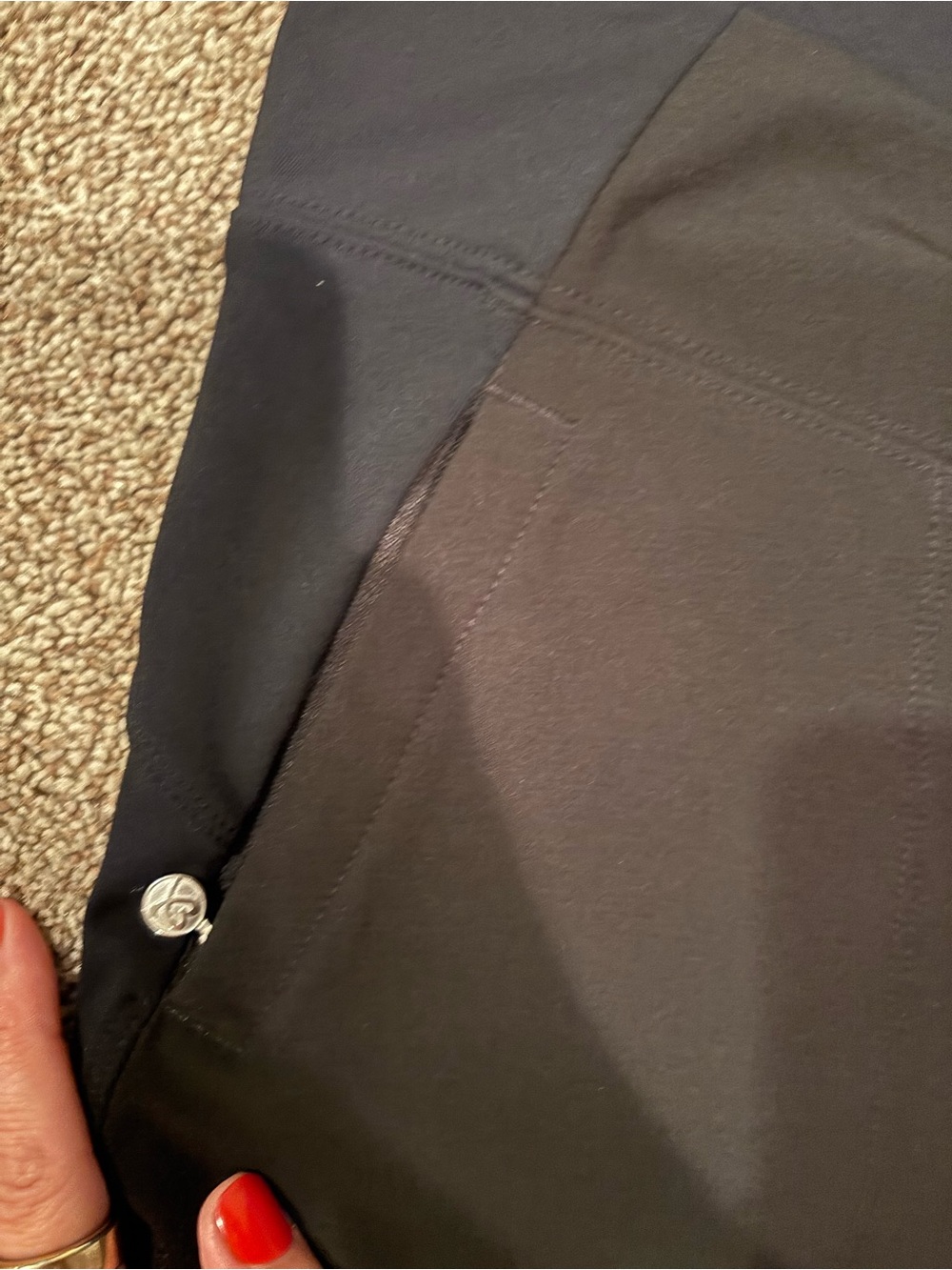 Daily Sports Black Slim Performance Skinny Pants for Women - Picture 3 of 4